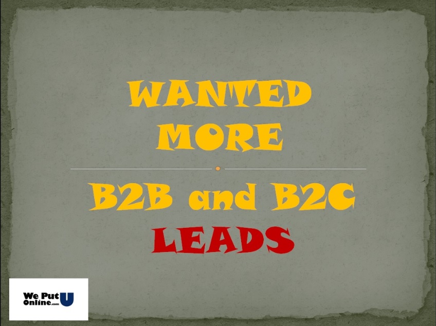 B2B B2C Leads