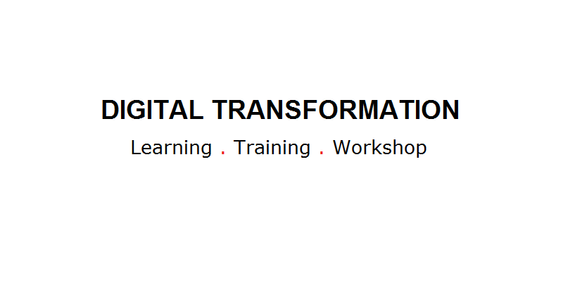 Digital Transformation Training - Transform Partner